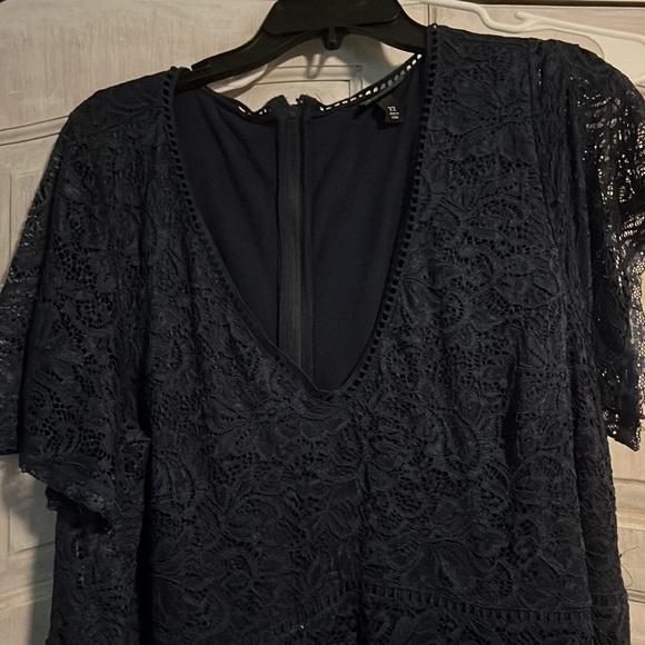 Torrid blue dress.  No longer fit. - Picture 3 of 3